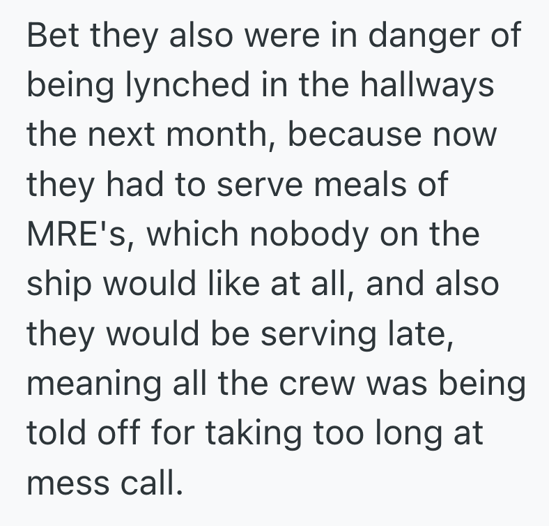 Screenshot 2025 05 15 at 10.50.49 PM Military Cook Was Given Way More Work Than He Could Do In The Navy, So He Showed That He Wasnt To Be Messed With